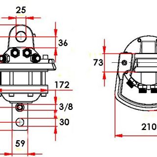 Ротатор без фланец CLB 40