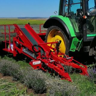 Lavender Harvester with platform MKL 3K